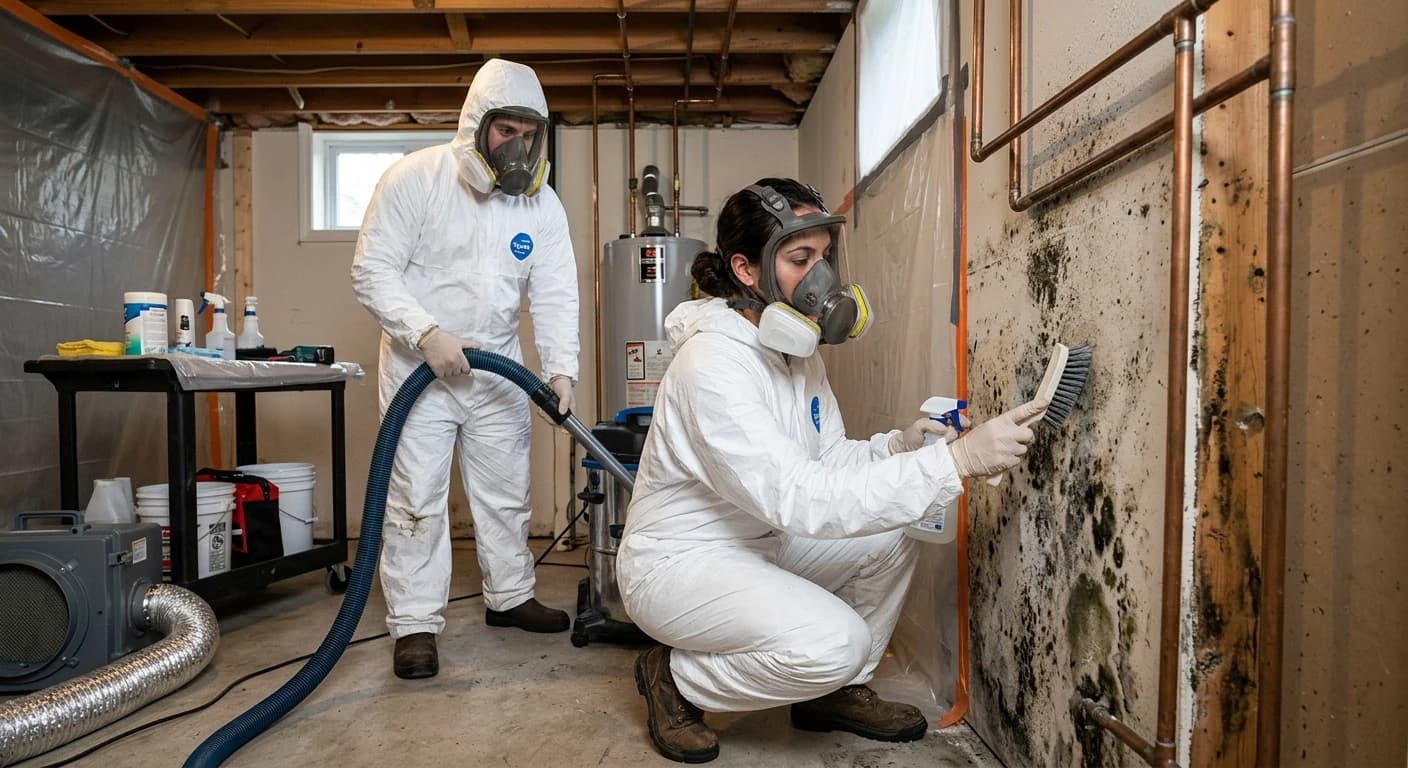 Professional mold removal work - How important is the company's approach to mold removal?